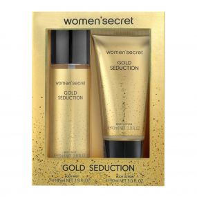 Coffret Gold Seduction Brume Parfumée 85ml & Lait Corps 