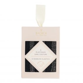 Élastiques sans Couture Noir & Lurex 