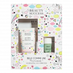Coffret Belle comme une Princesse Crème Hydratante, Masque Tissu & Vernis 