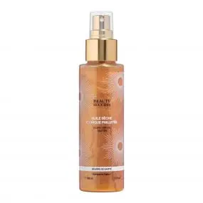 Huile Sèche Iconique Pailletée Visage, Corps & Cheveux 100ml