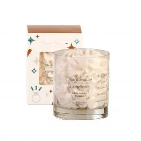 Bougie Eclats de coco Bougie Parfumée avec Bijou 