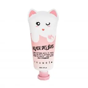 CREME MAINS CHAT FRAISE DES BOIS Crème Mains et Ongles Hydratante - Fraise des Bois 