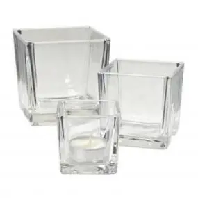 CARRE DESIGN CONTENANTS VERRE 