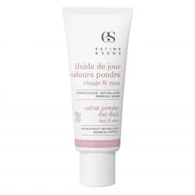 Confort & apaisement  Fluide de jour velours poudré visage & yeux Tube 40ml