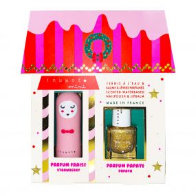 Coffret Maison Juliette Baume à Lèvres & Vernis à l'Eau 