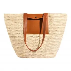 French Escape Sac Cabas Tressé 