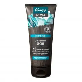 Gel Douche 2-en-1 Homme Corps & Cheveux Romarin - Menthol 200ml