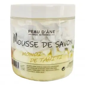 Mousse de savon monoi de Tahiti mousse de savon monoi 120 g 