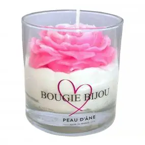 Bougie Bijou Pivoine Bougie Parfumée avec Bijou 