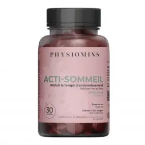 Acti-Sommeil Réduit le Temps d'Endormissement 60 Gummies