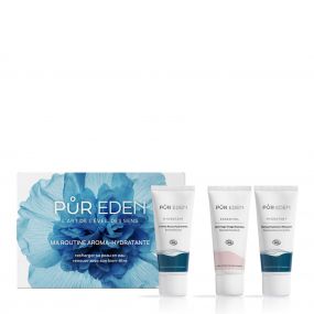 Coffret Ma Routine Aroma-Hydratante Crème, Gommage & Masque Visage 