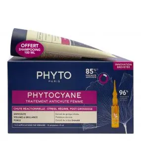 Coffret Antichute Progressive Femme Traitement Antichute & Shampooing Revigorant 