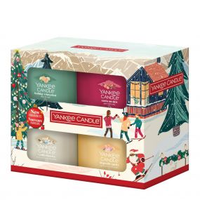 Collection Après-Ski Coffret 4 Mini Bougies Votives 