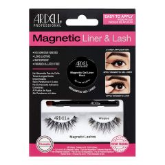 Faux Cils Magnétiques  Avec Gel Liner Wispies