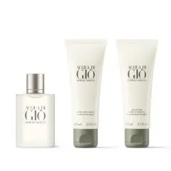 Coffret Acqua di Giò Eau de Toilette 50ml, Baume Après-Rasage & gel Douche   