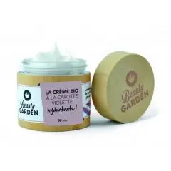 Crème bio carotte violette Hydratante Pot 50ml