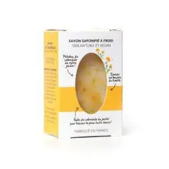 Savon au calendula Nettoie en douceur  Etui carton 100g