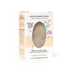Savon à la camomille Nettoie en douceur  Etui carton 100g