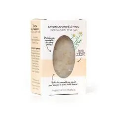 Savon à la camomille Nettoie en douceur  Etui carton 100g