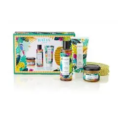 Coffret Moana Noël Gel Douche, Gommage, Crème Corps & Eponge 