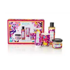Coffret Delirium 2 Gel Douche, Gommage, Crème Mains & Bougie 