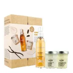Coffret Trio Corps Vanille & Tonka Eau Fraiche 50ml, Gommage & Crème Corps 