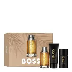 Coffret Boss The Scent Eau de Toilette 100ml, Gel douche & Déodorant 