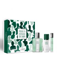 Coffret Pour un Homme de Caron Eau de Toilette 125ml, Miniature & Déodorant