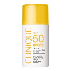 Clinique Sun Soin Solaire Fluide Minéral Visage SPF 50 30ml