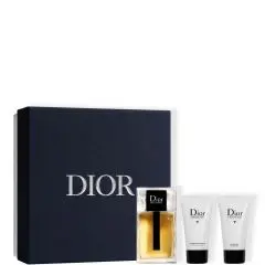 Coffret Dior Homme - Edition Limitée Eau de Toilette 100ml, Gel Douche & Baume après Rasage 