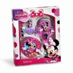 Coffret Maquillage - Minnie Brillant et Baume Lèvres, Vernis & Miroir 