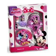 Coffret Maquillage - Minnie Brillant et Baume Lèvres, Vernis & Miroir 