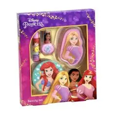 Coffret Maquillage - Princesses Brillant et Baume Lèvres, Vernis & Miroir 