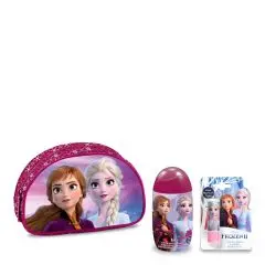 La Reine des Neiges Trousse Bain Moussant Shampooing 2 en 1& Baume à Lèvres 