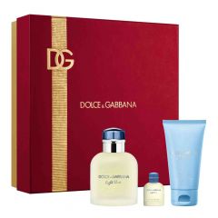 Coffret Light Blue pour Homme Eau de Toilette 75ml, Gel Douche & MIniature
