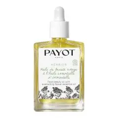 Huile de beauté visage à l’huile essentielle d’immortelle Huile de beauté visage  