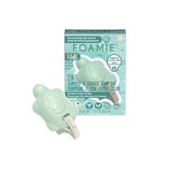 Turtelly Cool Shampoing & Soin lavant solide enfants  80g
