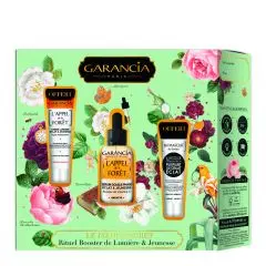 Coffret Booster de Lumière & Jeunesse  Crème Visage, Sérum & Masque 