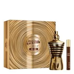 Coffret Le Mâle Elixir Parfum 125ml & Vaporisateur de Voyage 10ml 