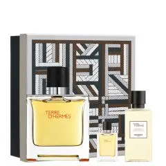 Coffret Terre d'Hermès Eau de Parfum 75ml, 5ml & Gel Douche 