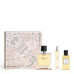 Coffret Terre d'Hermès Parfum 75ml & 15ml, Gel Douche 