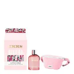Coffret Little Woman Riviera Dream Eau de Toilette & Sac Banane Rose 