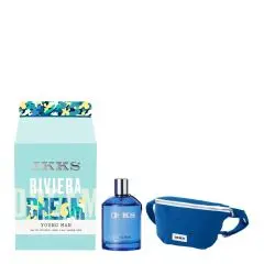 Coffret Young Man Riviera Dream Eau de Toilette & Sac Banane Bleu 