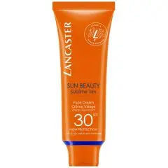 LANCASTER SUN BEAUTY - Crème Visage Velours bronzage lumineux SPF30 50ml Crème visage Tube 50ml