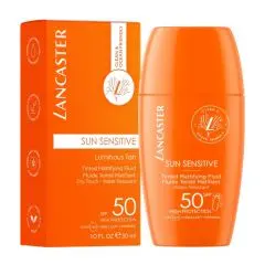 Lancaster Sun Sensitive Fluide Teinté & Matifiant SPF50 30ml