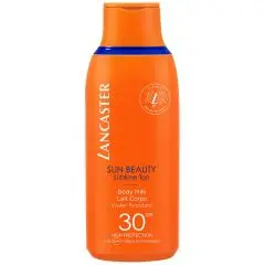 LANCASTER SUN BEAUTY - Lait Corps Velours bronzage sublime Lait velours SPF30 175ml 