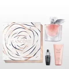 Coffret Noël La Vie est Belle  Eau de Parfum 50ml, Lait Corps & Sérum 