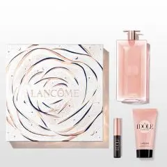Coffret Noël Idôle Eau de Parfum 50ml, Lait Corps & Mascara 