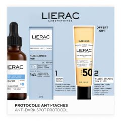 Coffret Protocole Anti-Taches Sérum & Fluide Solaire SPF50+ 
