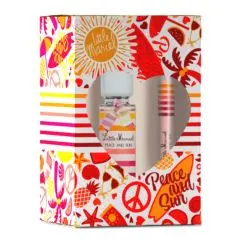 Coffret Peace And Sun  Eau de toilette 30ml & Vaporisateur de sac 10ml 